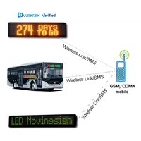 Pantalla LED para Exteriores con Sistema GPS 4G SDKP5P10 Personalizado para Autobuses, Pantalla LED de Destino