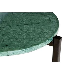 โต๊ะข้างหินอ่อนสูง 21 นิ้วสำหรับโต๊ะกาแฟในห้องนั่งเล่นพร้อมโครงโลหะ - Product Image 5