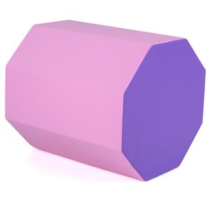 Tappetino Ottagonale per Allenamento Ginnastico per Arcieri e Volteggio in Pelle Sintetica Rosa e Viola - Product Image 2
