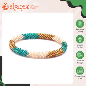 Pulsera de Mujer Ahana's, Diseño Elegante, Multicolor, Hecha a Mano, de Alta Calidad, con Cuentas de Vidrio y Crochet, Nueva Moda, Gran Venta - Product Image 2