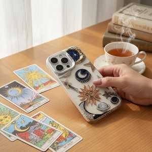 Patch brodé 3D en forme de cœur rose méduse avec pompon pour fille, idéal pour vêtements et accessoires de coque de téléphone portable - Product Image 6