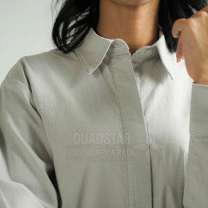Ropa Casual Sostenible para Mujer, Tops Ligeros 100% Algodón, Material Duradero, Diseño Simple, Logotipo Frontal, Antiarrugas, Transpirable - Product Image 5