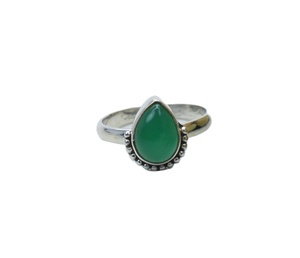 Jaipur Hot Jewelry Boho Style Fashion <b>Ring</b> 925 Solid Sterling Silver <b>Ring</b> for Women Green <b>Onyx</b> <b>Ring</b> With 925 Stamp <b>Ring</b> Jewelry - Product Image 1