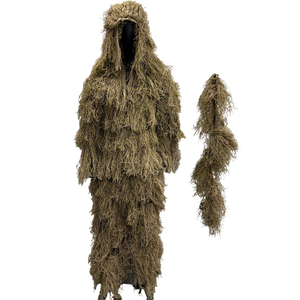 Traje Ghillie Personalizado para <span class=keywords><strong>Caza</strong></span> en la Selva, Camuflaje para Bosques, Equipo Táctico - Product Image 1