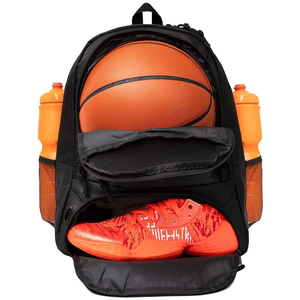 Customized Basketball <b>Backpack</b> with Logo Sports Team Waterproof Casual School Sublimation Football Basketball Bag - Product Image 2