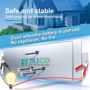 Sistema di Accumulo Energetico Solare Taico <span class=keywords><strong>BESS</strong></span> 51.2V 105Ah 48V 100Ah 200Ah 300Ah LiFePO4 15kWh Split CAN Montabile su Rack per Uso Domestico - Product Image 3