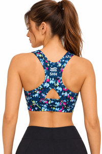 Fully Customized Girls Seamless Sublimation Sport Bra Lightweight Breathable Eco-Friendly <b>Perfect</b> Styling Hot Selling Reasonable - Product Image 5