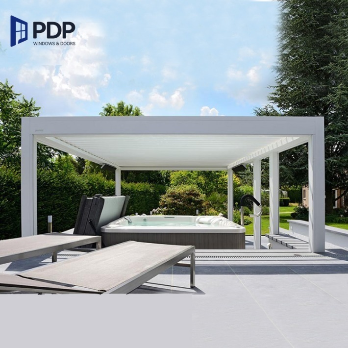 Custom Size Gazebo Chinese Aluminum Pavilion