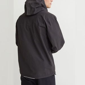Chaqueta Bomber Impermeable, Cortavientos, Transpirable, Sólida, Informal, de Otoño, con Capucha y Cremallera, para Senderismo y Esquí al Aire Libre - Product Image 2