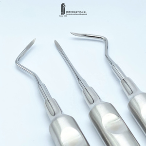 Juego de Elevadores Dentales de Acero Inoxidable Alemán, Ligeros y Reutilizables, Heidbrink de 3 Piezas, para Cirugía Oral Manual, con Certificación CE - Product Image 5