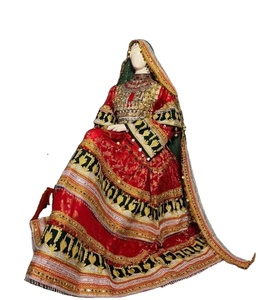 100% polyester moderne cristal embelli parole longueur a-ligne grande taille femmes robe de mariée de mariage avec décoration en dentelle - Product Image 1