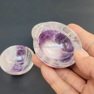 ถ้วยคริสตัลขัดเงาพลอยธรรมชาติทำด้วยมือของขวัญเรกิบำบัดจากการแกะสลักที่ดีที่สุด - Product Image 4