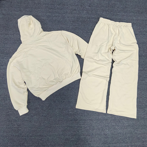 Conjunto de Sudadera Unisex Infield Gear de Color Liso con Cremallera de un Cuarto, Manga Larga, Estilo Casual Urbano, Chándal de Ajuste Holgado con Bolsillos Laterales - Product Image 4