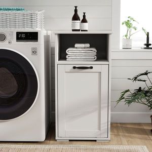 1 Removable Liner Bags Included <b>Laundry</b> <b>Cabinet</b> Organizer - Product Image 2