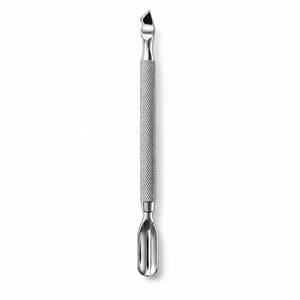 Pousse-cuticules double tête en acier inoxydable Morje, outil professionnel pour manucure, kit de soin des ongles réutilisable - Product Image 3