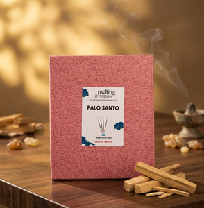 Varillas de Incienso Aromático de Palo Santo Indio - 100% Natural, Madera de Bambú Ecológica - Product Image 1