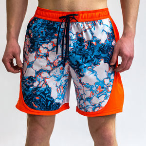 Pantalones Cortos Deportivos Sublimados Personalizados para Hombre, Pantalones Cortos Deportivos de Secado Rápido para Hombre, Pantalones Cortos Deportivos para Correr - Product Image 2