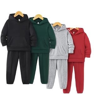 Nuevas sudaderas con capucha de invierno de moda para bebés, conjuntos de ropa informal de algodón con estampado de Jersey para niños, ropa cálida para niños - Product Image 5