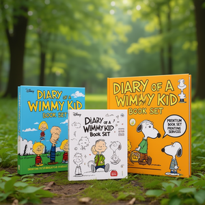 Coffret de livres Diary Of A Wimpy Kid, services d'impression de livres de qualité supérieure - Product Image 2