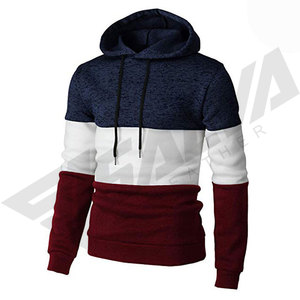 Sudadera con Capucha para Hombre, Ecológica, 100% Algodón, Diseño Color Block, Manga Raglán, Bolsillo, Estilo Casual, Otoño, Corte Regular - Product Image 4