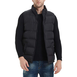 Breathable Men's Puffer Vest Lightweight Sleeveless Quilted <b>Jacket</b> Men's Vests & Waistcoats - Product Image 5