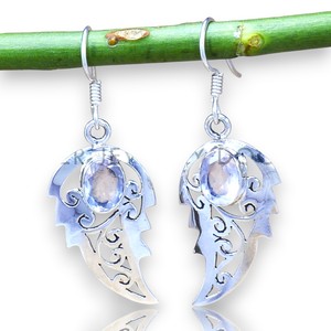 Crystal Gemstone <b>Earrings</b> 925 Sterling Silver Royal Design Handmade Jewelry Bulk <b>Fine</b> <b>Earrings</b> For Women Wear Wholesale Jewelry - Product Image 1