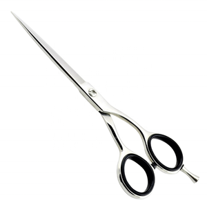 Tijeras de peluquero de acero inoxidable hechas a mano ligeras profesionales con herramienta de belleza de borde de afeitar para peluquería de hombres y mujeres - Product Image 1