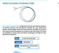 TUBE JEJUNAL avec FIL GUIDANT PU