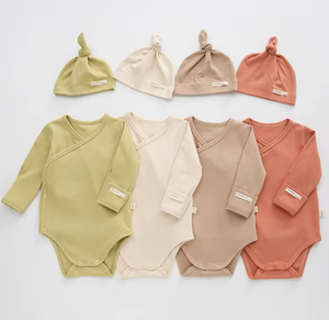 Combinaison longue manche pour bébé fille Hongbo, 3 mois, 6 mois, 9-12 mois, 2 ans, certifiée Oeko-Tex, vêtements pour bébé, fournisseur en Chine - Product Image 2