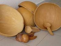 MEILLEUR PRIX Blue Lotus 2025 Calebasse Gourde Bols Design Naturel Traditionnel pour Table Organique