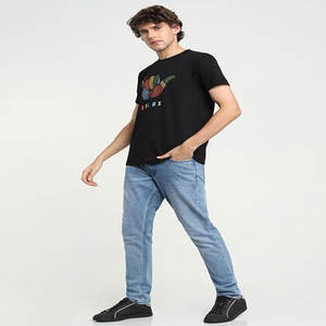 Camisetas en blanco de algodón 100% de alta calidad para hombre, camiseta de gran tamaño de peso pesado, camiseta personalizada con estampado - Product Image 4