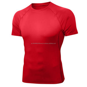 Camiseta de hombre de secado rápido, de alta calidad, con cuello redondo, personalizable, de tela elástica. - Product Image 4
