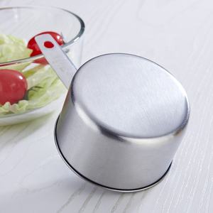 Bold Blossom High Quality Automatic 304 Stainless Steel <b>Measuring</b> <b>Spoons</b>-250ml Capacity Short Handle Modern Design Coffee Scoops - Product Image 4