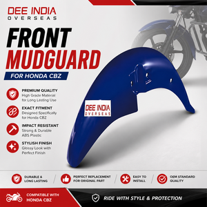 Garde-boue avant de moto pour CBZ |   Aile avant |   Pièce de carrosserie en plastique ABS durable - Product Image 3