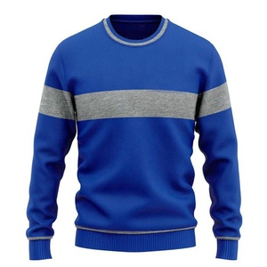 Nouveau sweat-shirt à col rond en polaire grande taille personnalisé pour homme, anti-plis, respirant, léger, vente en gros - Product Image 3