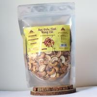 Nueces de Anacardo Orgánicas en Mitades con 99% Anacardos y 1% Sal, Tostadas Dong Phu, Cremosas y Saladas, en Bolsa con Cierre, 500g, Vietnam