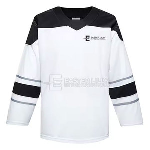 เสื้อฮอกกี้น้ำแข็งสั่งตัดได้ตามขนาด ใส่สบาย มีสินค้าในสต็อก ผลิตจากโพลีเอสเตอร์ 100% - Product Image 2