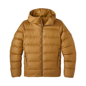 Veste matelassée imperméable, coupe-vent et respirante pour homme, avec logo personnalisé sur le devant, col montant, hiver, OEM, haute qualité - Product Image 5