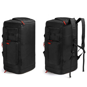 Sac à dos de voyage extra large en nylon léger, résistant à l'eau, pour la gym, la randonnée, le camping, les sports, les week-ends, avec compartiment à chaussures, grand format - Product Image 2