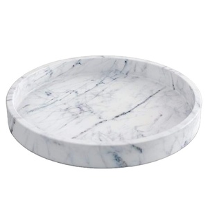 ถาดเสิร์ฟชาแนวหินอ่อนทำจากวัสดุเรซิน GM impex 2023ดีไซน์ใหม่ไม่ลื่นทำจากโลหะกันลื่น - Product Image 1