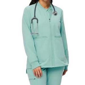 Chaqueta de Trabajo Médica al por Mayor, Chaqueta de Manga Larga para Hospital, Uniformes Médicos, Chaquetas Médicas Suaves, Adecuadas para Personal de Farmacia - Product Image 1