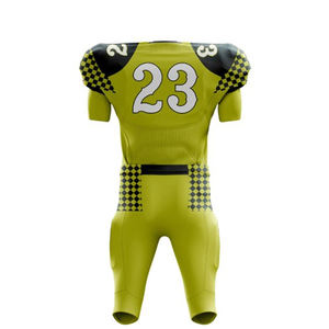 ชุดยูนิฟอร์มอเมริกันฟุตบอลชายคุณภาพสูง แขนสั้น พิมพ์ลาย ไซส์ใหญ่ ชุดกีฬา - Product Image 6