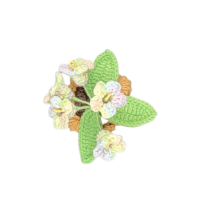 Colorful Flower Box Wholesale <b>Handmade</b> Crochet Flower Theme <b>Paper</b> Art Viet Brand Potted Plant Knitted Doll Yarn Gift Amigurumi - Product Image 4