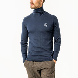 Stylish Minimal Design Warm Collar Pullover Full Sleeve Casual Clothing for <b>Men</b> <b>Turtle</b> <b>Neck</b> Shirt - Product Image 5