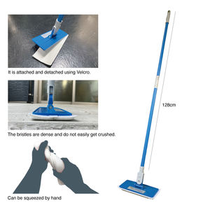 Ensemble de serpillière semi-plate avec chiffon de serpillière durable pour l'essuyage à l'eau - Product Image 1