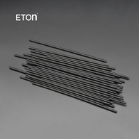 Bâtonnets mélangeurs à café jetables marron foncé 180 mm, pailles en plastique à double trou, agitateurs de boissons à double orifice pour la restauration