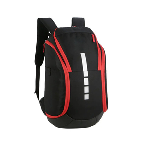 Fashion Basketball <b>Drawstring</b> Backpack with Hidden Ball Compartment Side Water Bottle Holder Pockets <b>Waterproof</b> USB Port - Product Image 5