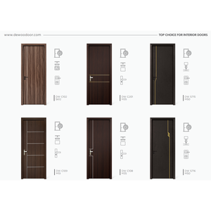 Puertas Modernas de WPC para Interiores de Casas - Superficie Impermeable para Baño, Dormitorio y Cocina con Diseño Elegante - Product Image 2