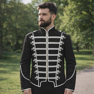 Men’s Piper Doublet Jacket Traditional Scottish Highland Dress Jacket for Pipers Bands and Ceremonies - Product Image 1