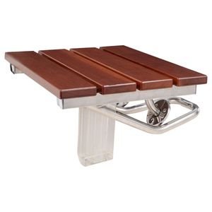 Sedia da Bagno Pieghevole a Parete, Struttura in Acciaio, Capacità di Carico 150kg - Product Image 6